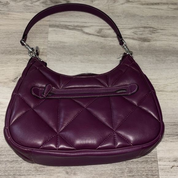 Teri Hobo Bag With Puffy Diamond Quilting - Picture 5 of 6